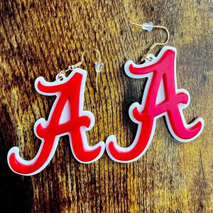 Alabama | UA, Bama logo “A” earrings